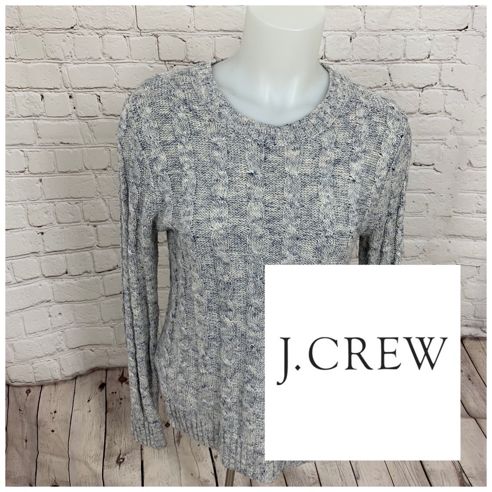 J. Crew Cable Knit Sweater